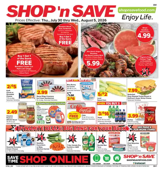 Shop 'n Save catalogue | Discover attractive offers | 2026-07-30T00:00:00.000Z - 2026-08-05T00:00:00.000Z