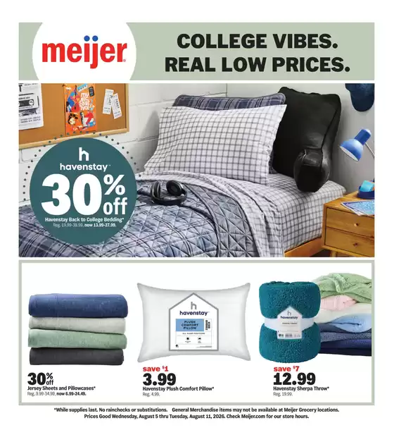 Meijer catalogue | Our best offers for you | 2026-08-05T00:00:00.000Z - 2026-08-11T00:00:00.000Z