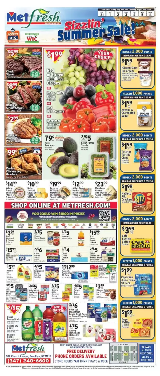 Met Foodmarkets catalogue in Rego Park NY | Top deals for all customers | 2026-07-31T00:00:00.000Z - 2026-08-06T00:00:00.000Z