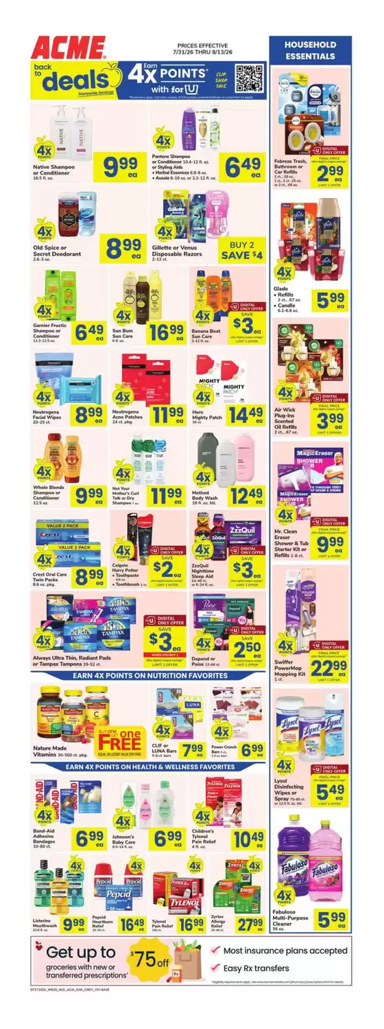 ACME catalogue in Fairfield NJ | Acme Markets - GMI | 2026-07-31T00:00:00.000Z - 2026-08-13T00:00:00.000Z