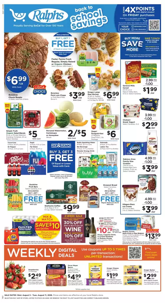 Ralphs catalogue in Artesia CA | New offers to discover | 2026-08-05T00:00:00.000Z - 2026-08-12T00:00:00.000Z