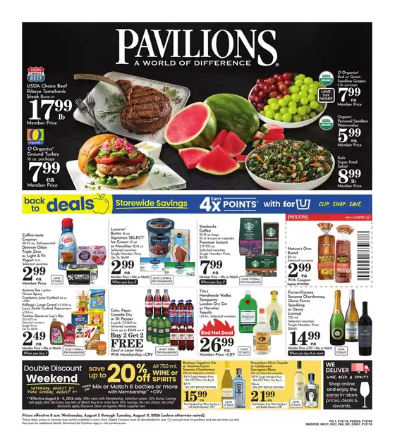 Pavilions catalogue in Poway CA | Weekly Ad | 2026-08-05T00:00:00.000Z - 2026-08-11T00:00:00.000Z