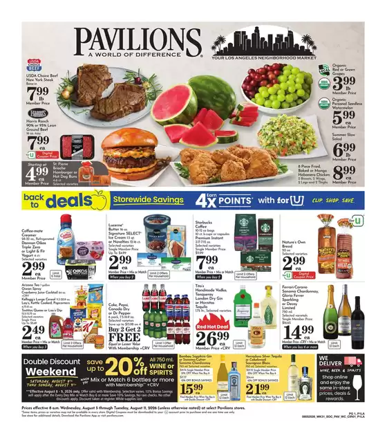 Pavilions catalogue in Hacienda Heights CA | Weekly Ad | 2026-08-05T00:00:00.000Z - 2026-08-11T00:00:00.000Z