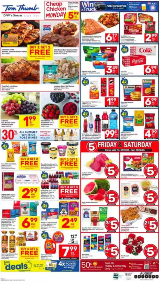 Tom Thumb catalogue | Great discounts on selected products | 2026-08-05T00:00:00.000Z - 2026-08-11T00:00:00.000Z