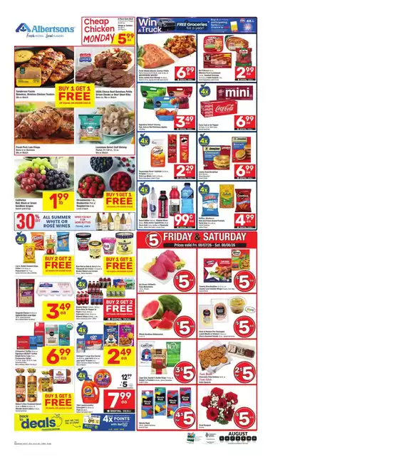 Albertsons catalogue in Garland TX | Save now with our deals | 2026-08-05T00:00:00.000Z - 2026-08-11T00:00:00.000Z
