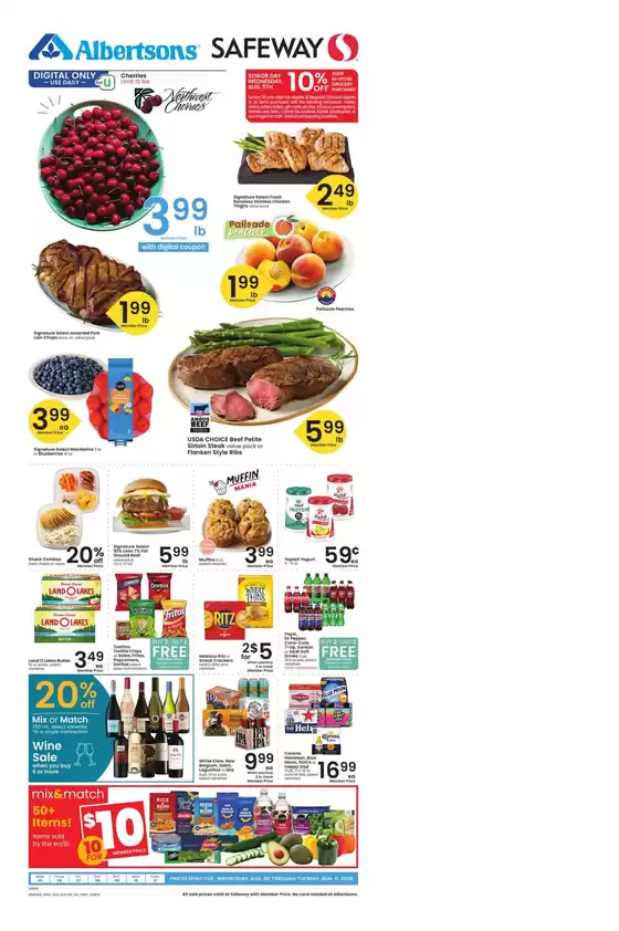 Albertsons catalogue | Exclusive deals and bargains | 2026-08-05T00:00:00.000Z - 2026-08-11T00:00:00.000Z
