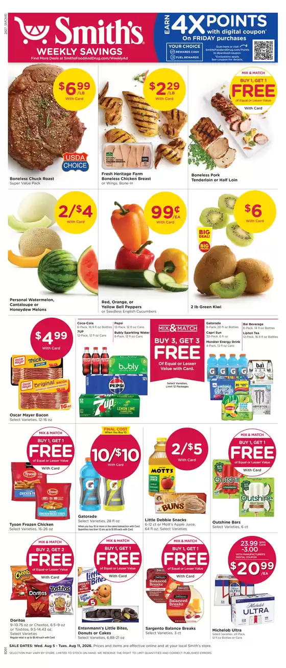 Smith's catalogue | Save now with our deals | 2026-08-05T00:00:00.000Z - 2026-08-11T00:00:00.000Z