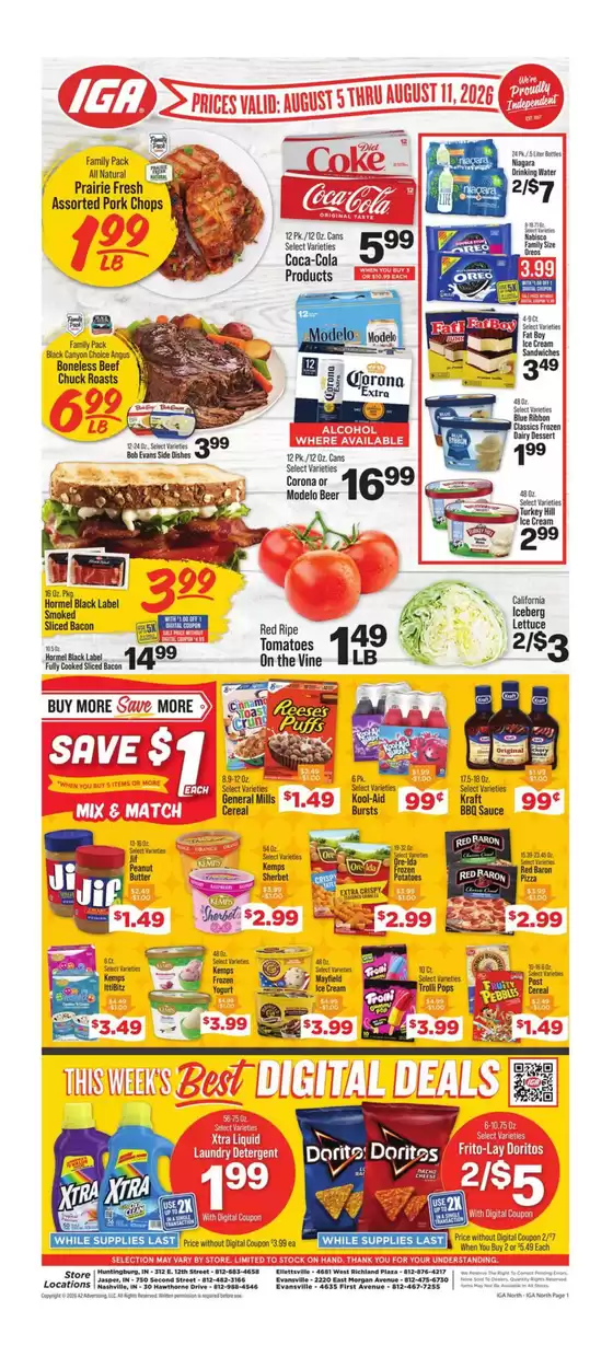 IGA catalogue | Current deals and offers | 2026-08-05T00:00:00.000Z - 2026-08-11T00:00:00.000Z