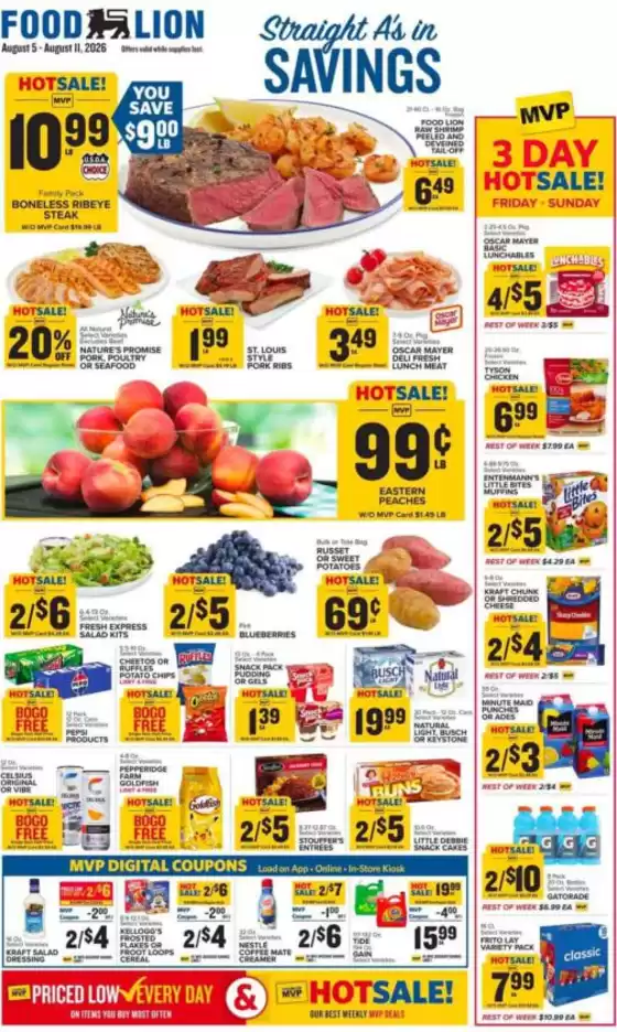 Food Lion catalogue | Exclusive deals for our customers | 2026-08-05T00:00:00.000Z - 2026-08-11T00:00:00.000Z