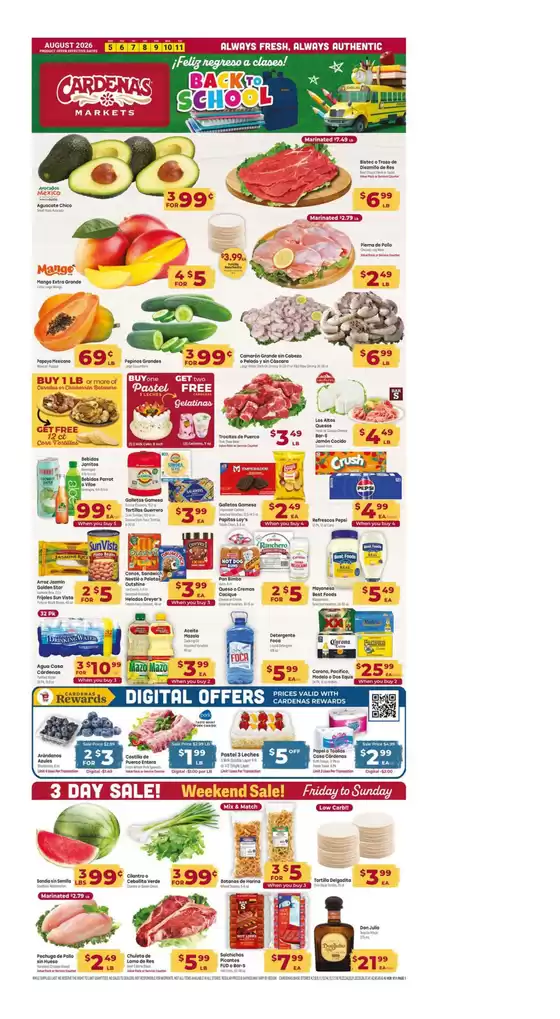 Cardenas catalogue in Fontana CA | Wide range of offers | 2026-08-05T00:00:00.000Z - 2026-08-11T00:00:00.000Z