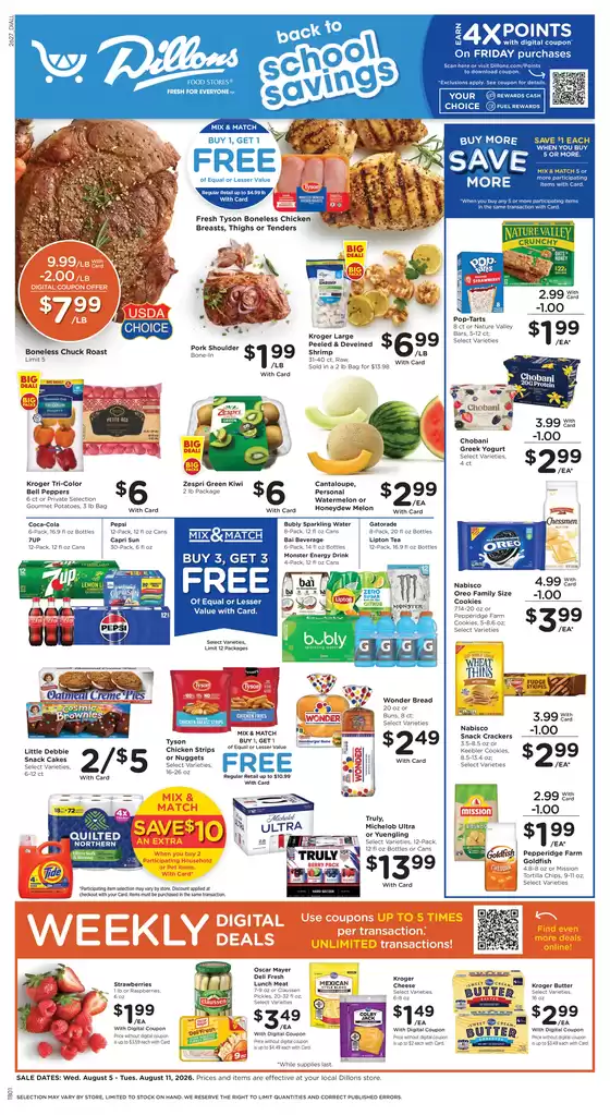 Dillons catalogue | Discounts and promotions | 2026-08-05T00:00:00.000Z - 2026-08-11T00:00:00.000Z