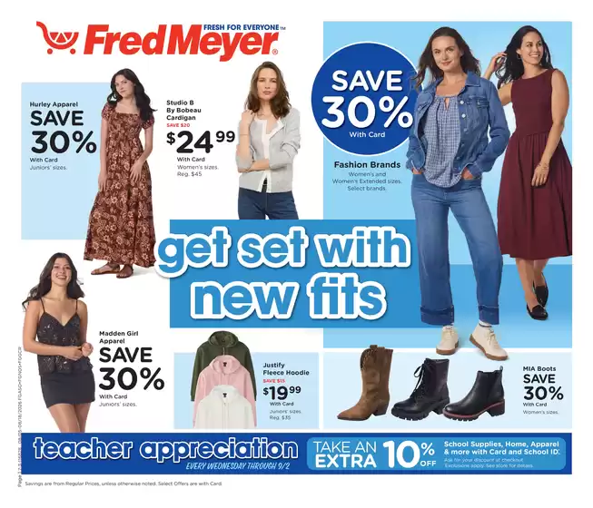 Fred Meyer catalogue | Home & Apparel | 2026-08-05T00:00:00.000Z - 2026-08-18T00:00:00.000Z