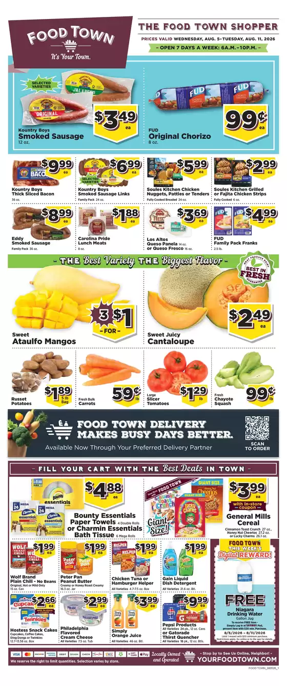 Food Town catalogue | FoodTownAdCircular | 2026-08-05T00:00:00.000Z - 2026-08-11T00:00:00.000Z