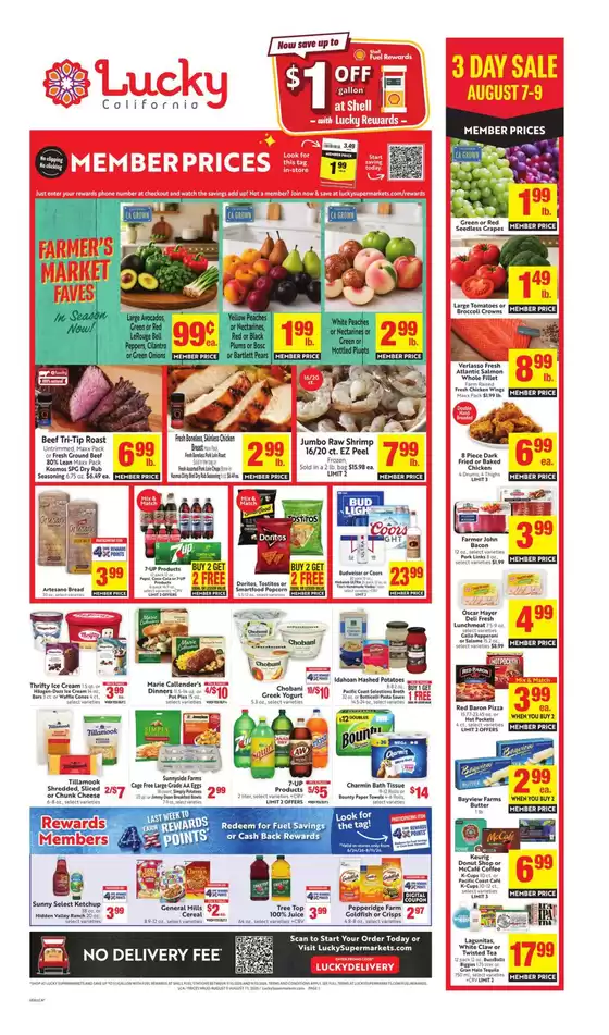 Lucky Supermarkets catalogue in Capitola CA | Weekly | 2026-08-05T00:00:00.000Z - 2026-08-11T00:00:00.000Z