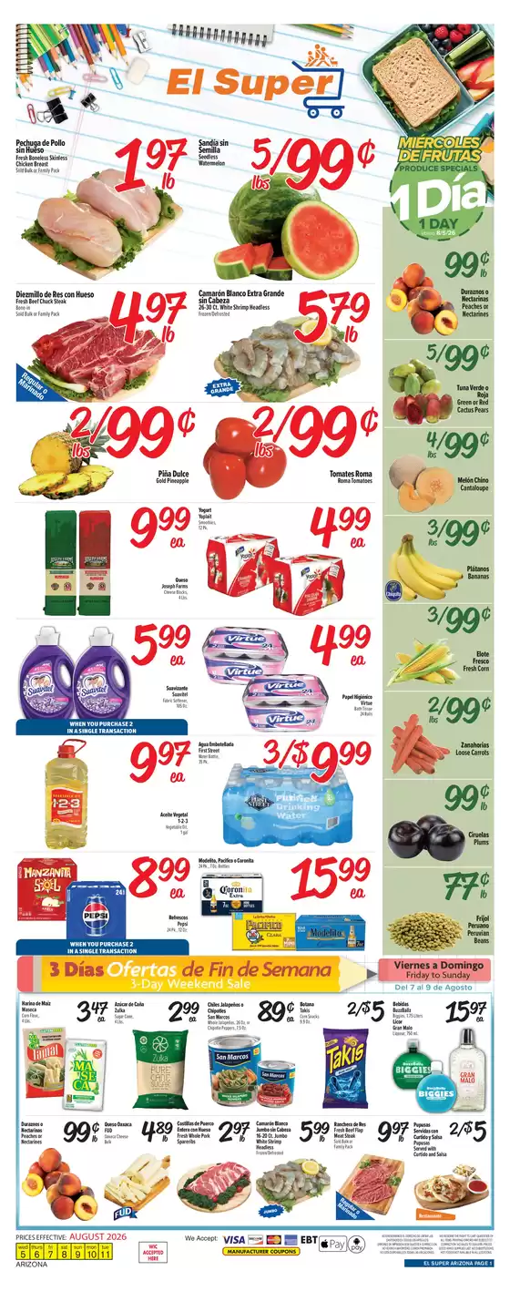 El Super catalogue | Wide range of offers | 2026-08-05T00:00:00.000Z - 2026-08-11T00:00:00.000Z