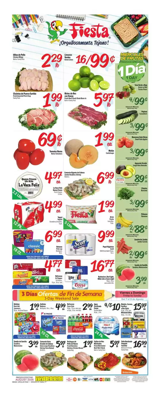 Fiesta Mart catalogue | Our best deals for you | 2026-08-05T00:00:00.000Z - 2026-08-11T00:00:00.000Z