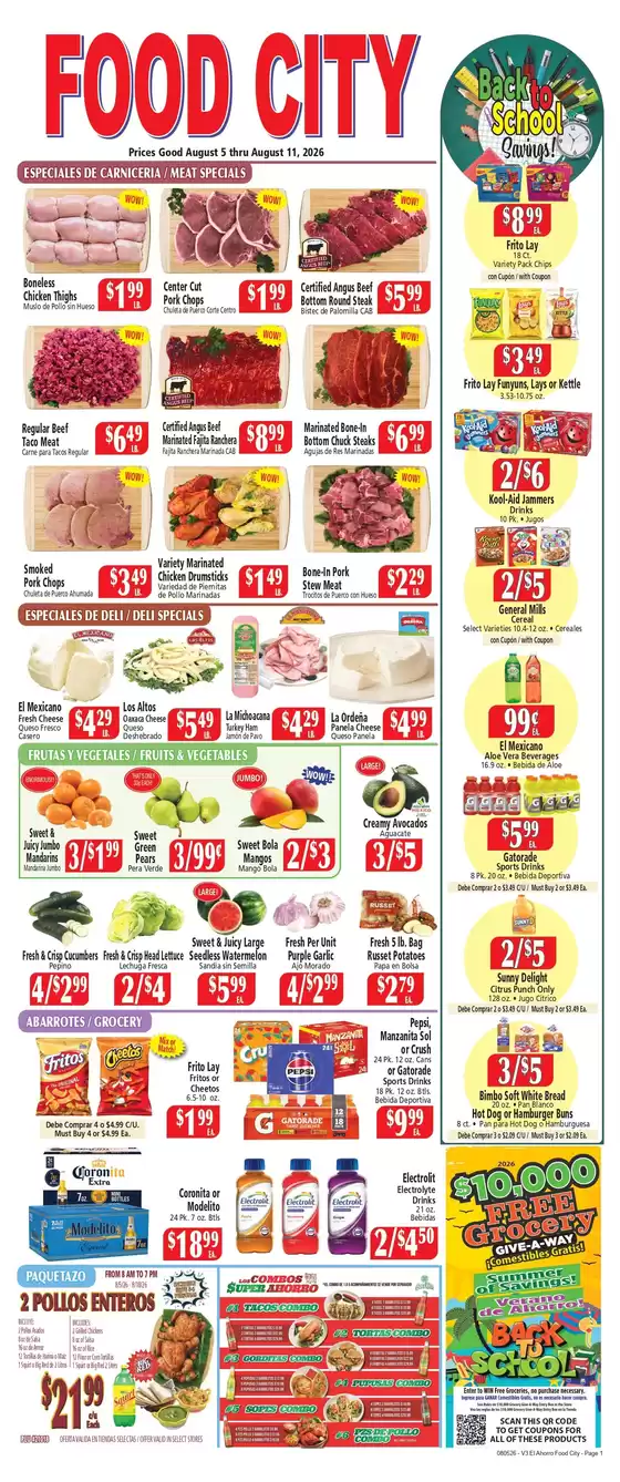 El Ahorro catalogue | Great offer for all customers | 2026-08-05T00:00:00.000Z - 2026-08-11T00:00:00.000Z