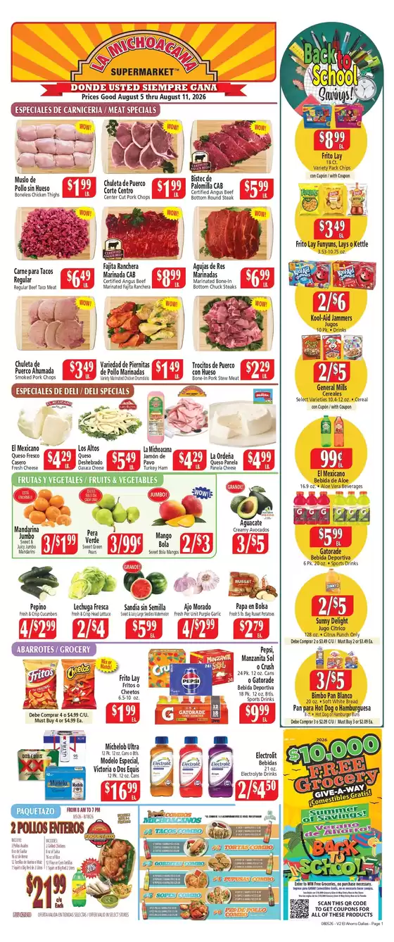 El Ahorro catalogue | Our best deals for you | 2026-08-05T00:00:00.000Z - 2026-08-11T00:00:00.000Z