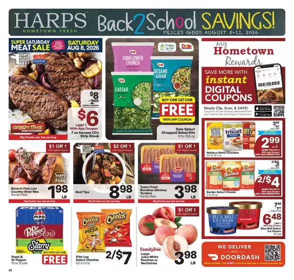 Harp's Market catalogue | Harp's Market weekly ad | 2026-08-05T00:00:00.000Z - 2026-08-11T00:00:00.000Z