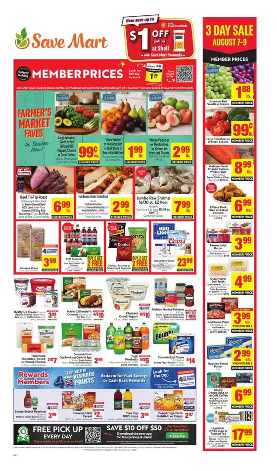 Save Mart catalogue in Capitola CA | Weekly | 2026-08-05T00:00:00.000Z - 2026-08-11T00:00:00.000Z