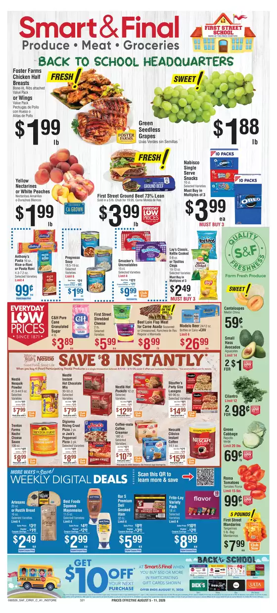 Smart & Final catalogue in Tustin CA | Wide range of offers | 2026-08-05T00:00:00.000Z - 2026-08-06T00:00:00.000Z