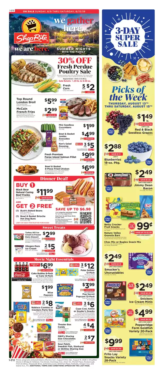 ShopRite catalogue | Save now with our deals | 2026-08-06T00:00:00.000Z - 2026-08-15T00:00:00.000Z