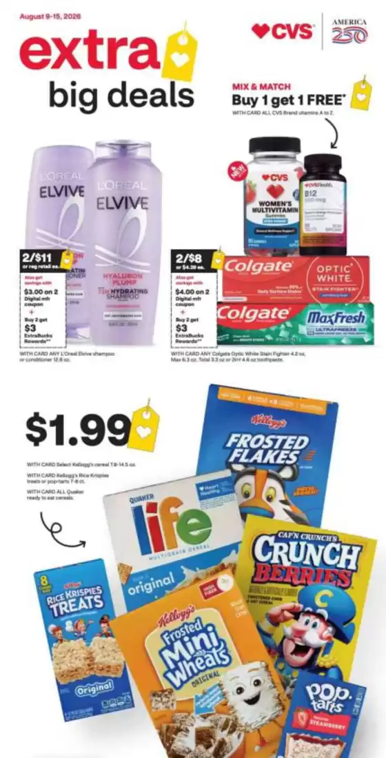 CVS Health catalogue in Peoria AZ | Current bargains and offers | 2026-08-09T00:00:00.000Z - 2026-08-15T00:00:00.000Z