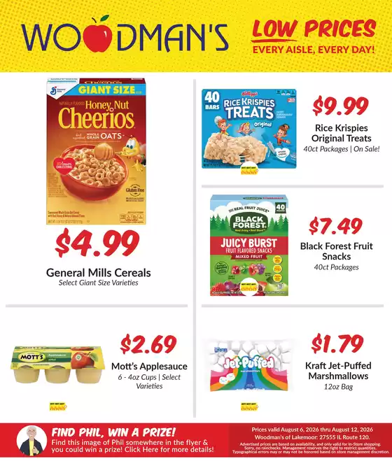 Woodman's catalogue in Vernon Hills IL | Great offer for all customers | 2026-08-06T00:00:00.000Z - 2026-08-12T00:00:00.000Z