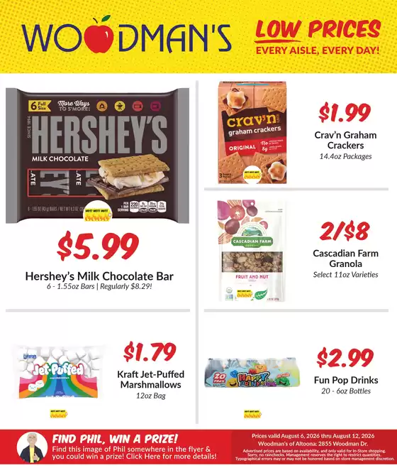 Woodman's catalogue | Woodman's weekly ad | 2026-08-06T00:00:00.000Z - 2026-08-12T00:00:00.000Z