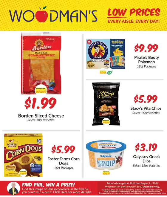 Woodman's catalogue in Winnetka IL | Current special promotions | 2026-08-06T00:00:00.000Z - 2026-08-12T00:00:00.000Z