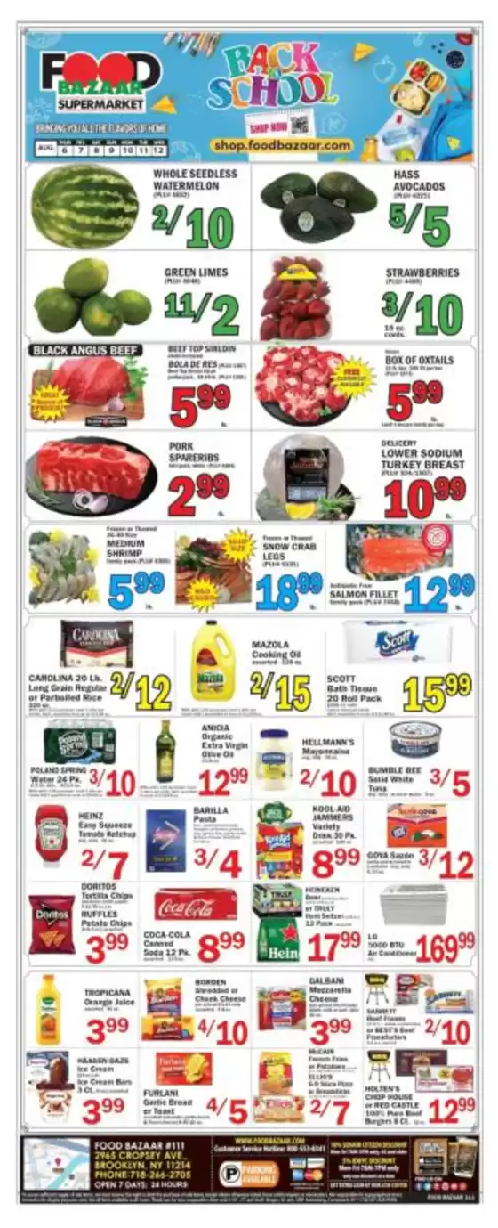 Food Bazaar catalogue | Current bargains and offers | 2026-08-06T00:00:00.000Z - 2026-08-12T00:00:00.000Z
