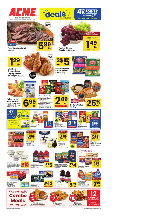 ACME catalogue in Downingtown PA | Weekly Ad | 2026-08-07T00:00:00.000Z - 2026-08-13T00:00:00.000Z