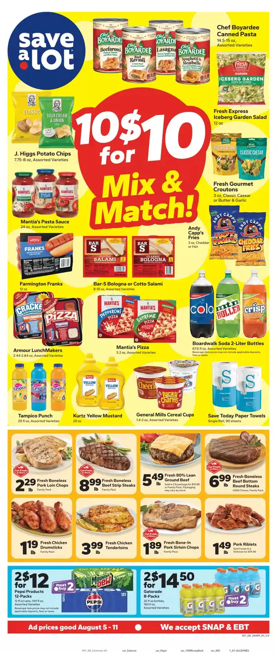 Save a Lot catalogue in Louisville KY | Exclusive deals for our customers | 2026-08-05T00:00:00.000Z - 2026-08-11T00:00:00.000Z