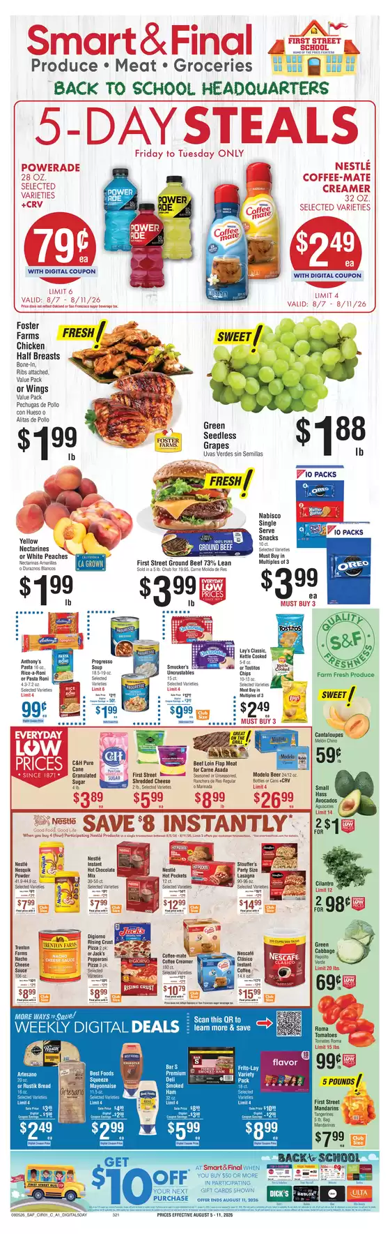 Smart & Final catalogue | Weekly Ad Savings (08/05/2026 - 08/11/2026) | 2026-08-07T00:00:00.000Z - 2026-08-11T00:00:00.000Z