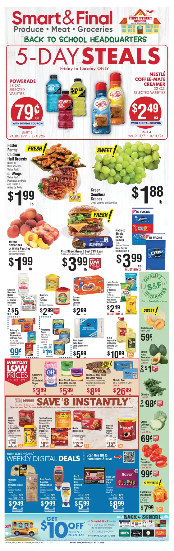 Smart & Final catalogue | Offers for bargain hunters | 2026-08-07T00:00:00.000Z - 2026-08-11T00:00:00.000Z