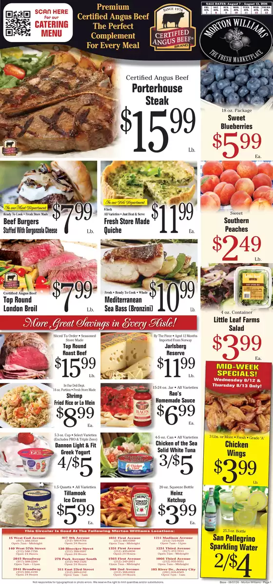 Morton Williams catalogue in Paramus NJ | Morton Williams weekly ad | 2026-08-07T00:00:00.000Z - 2026-08-21T00:00:00.000Z