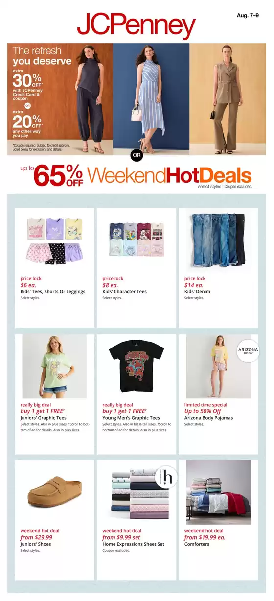 JC Penney catalogue in Colonial Heights VA | Store Ads | 2026-08-07T00:00:00.000Z - 2026-08-09T00:00:00.000Z
