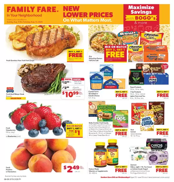 Family Fare catalogue | New offers to discover | 2026-08-07T00:00:00.000Z - 2026-08-08T00:00:00.000Z