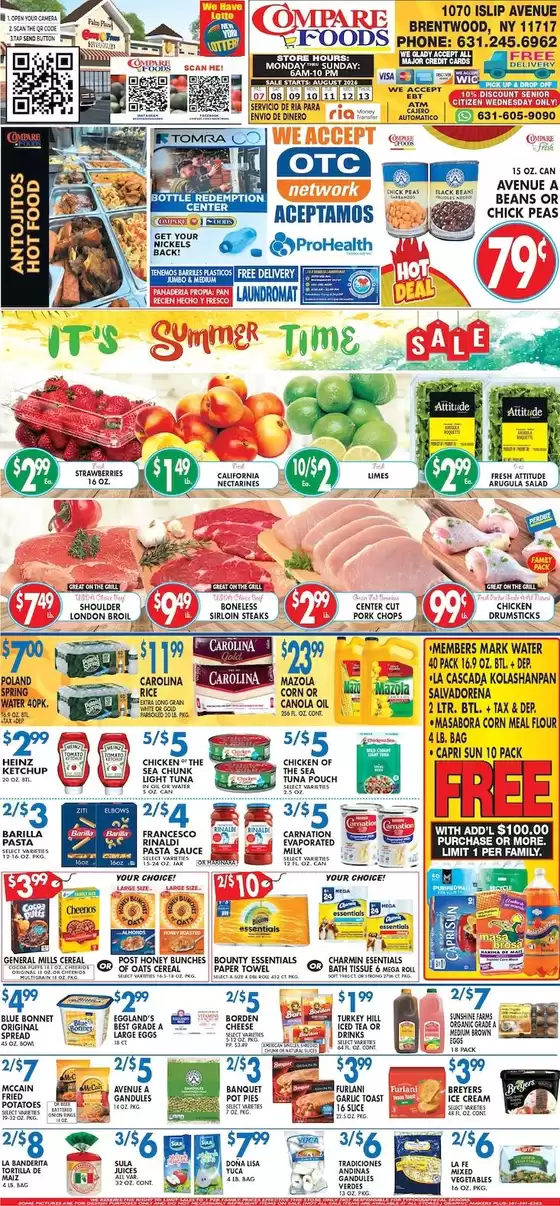 Compare Foods catalogue | Exclusive bargains | 2026-08-07T00:00:00.000Z - 2026-08-13T00:00:00.000Z
