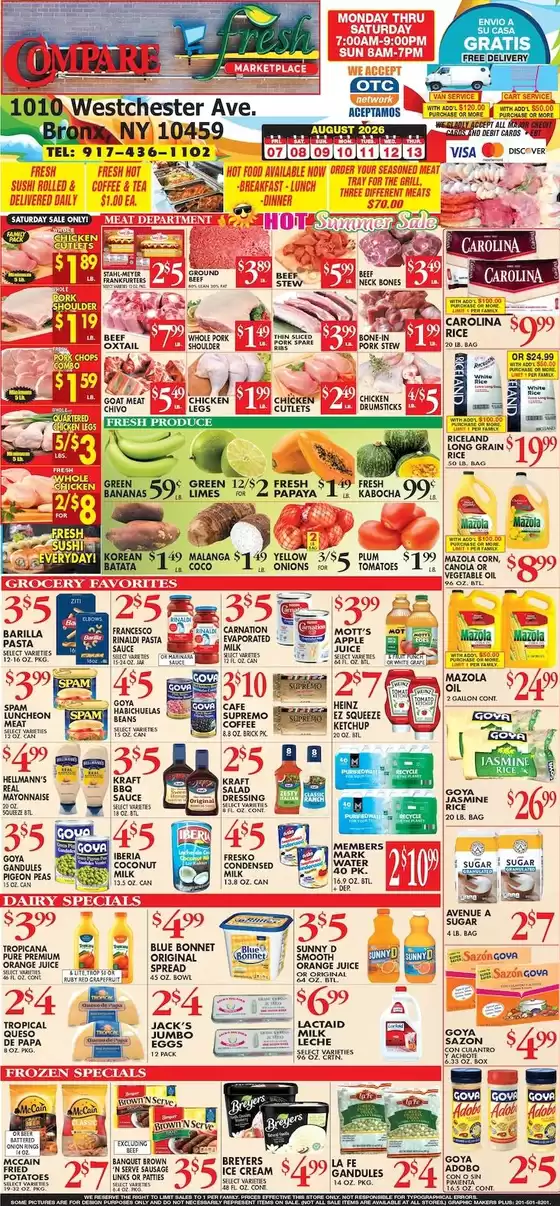 Compare Foods catalogue | Top deals and discounts | 2026-08-07T00:00:00.000Z - 2026-08-13T00:00:00.000Z