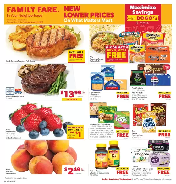 Family Fare catalogue | Offers for bargain hunters | 2026-08-07T00:00:00.000Z - 2026-08-08T00:00:00.000Z