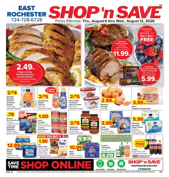 Shop 'n Save catalogue | Wide range of offers | 2026-08-06T00:00:00.000Z - 2026-08-12T00:00:00.000Z