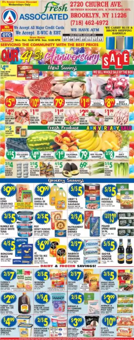 Associated catalogue | Great offer for all customers | 2026-08-07T00:00:00.000Z - 2026-08-13T00:00:00.000Z