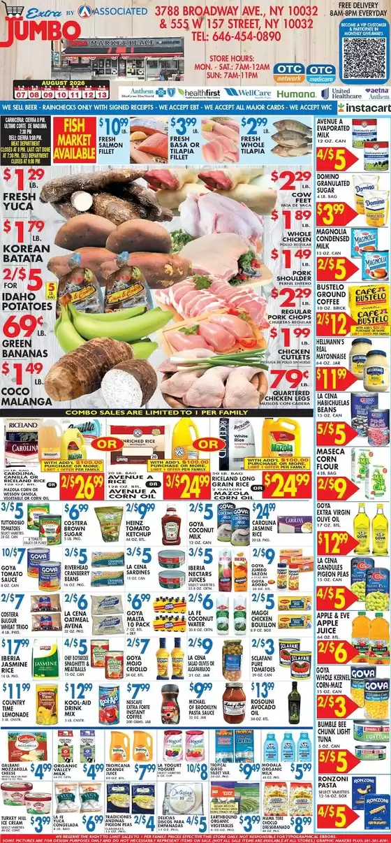 Associated catalogue | Our best offers for you | 2026-08-07T00:00:00.000Z - 2026-08-13T00:00:00.000Z