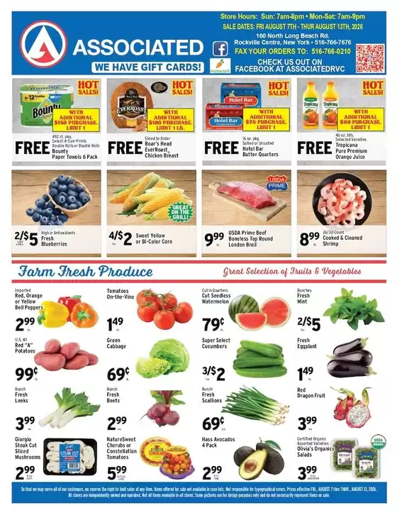 Associated catalogue | Top deals and discounts | 2026-08-07T00:00:00.000Z - 2026-08-13T00:00:00.000Z