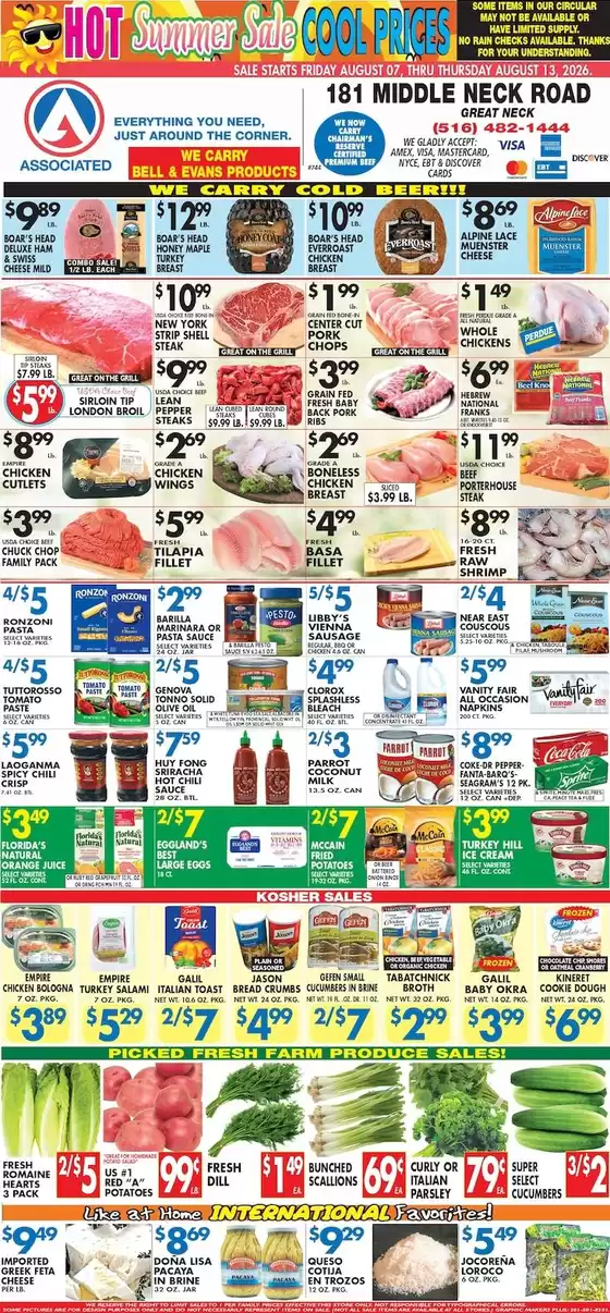 Associated catalogue | Offers for bargain hunters | 2026-08-07T00:00:00.000Z - 2026-08-13T00:00:00.000Z