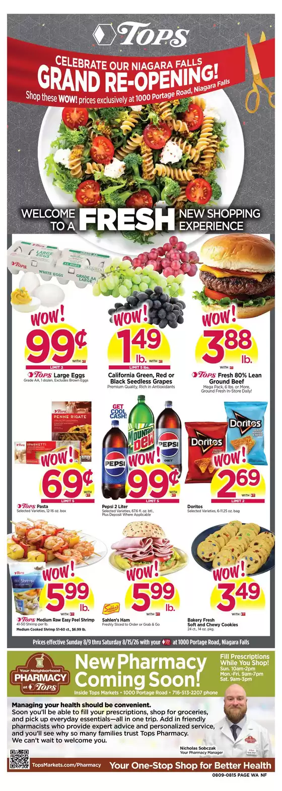 Tops catalogue | Discounts and promotions | 2026-08-09T00:00:00.000Z - 2026-08-15T00:00:00.000Z
