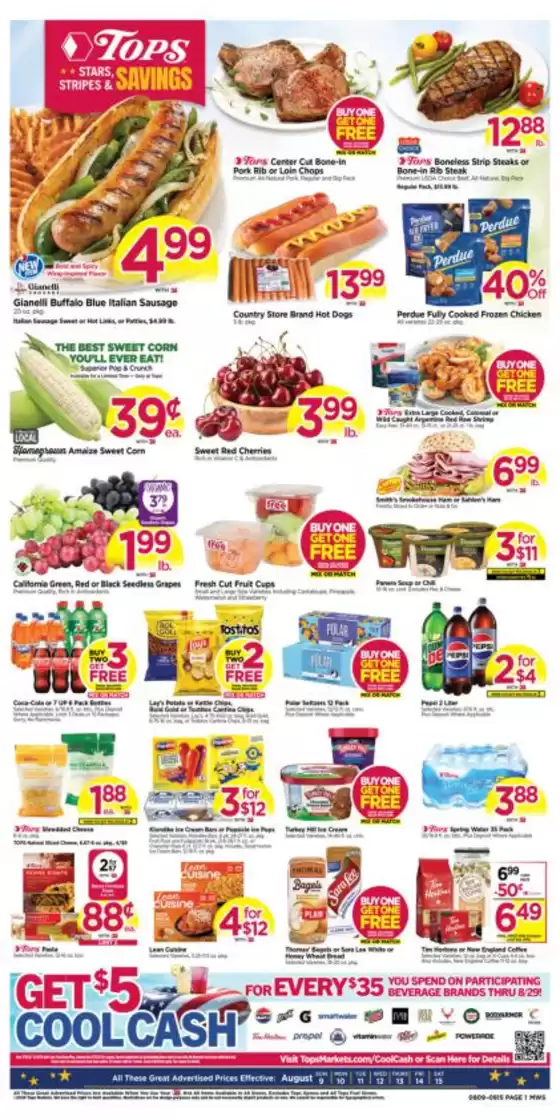 Tops catalogue | Discover attractive offers | 2026-08-09T00:00:00.000Z - 2026-08-15T00:00:00.000Z