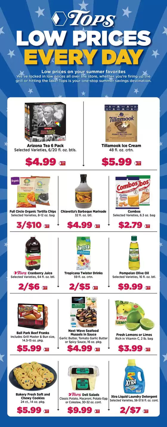 Tops catalogue | Tops Low Prices Every Day | 2026-08-09T00:00:00.000Z - 2026-08-15T00:00:00.000Z