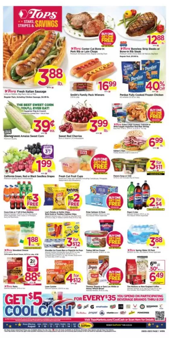 Tops catalogue | Attractive special offers for everyone | 2026-08-09T00:00:00.000Z - 2026-08-15T00:00:00.000Z